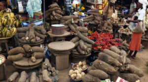 • Food items in the market