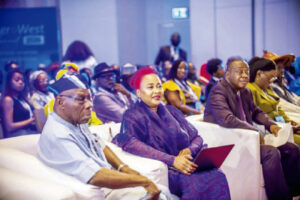 •Obasanjo, AeroWest 2026 convener, Ola Wright and other dignitaries at the summit.