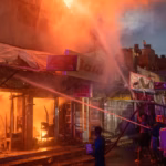11 dead as fire destroys market in Indonesia
