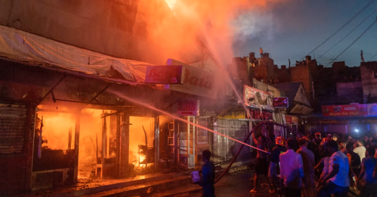 11 dead as fire destroys market in Indonesia