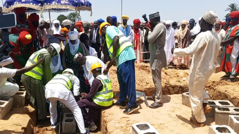 Namadi lays foundation for N2.6bn ultra-modern Dutse palace