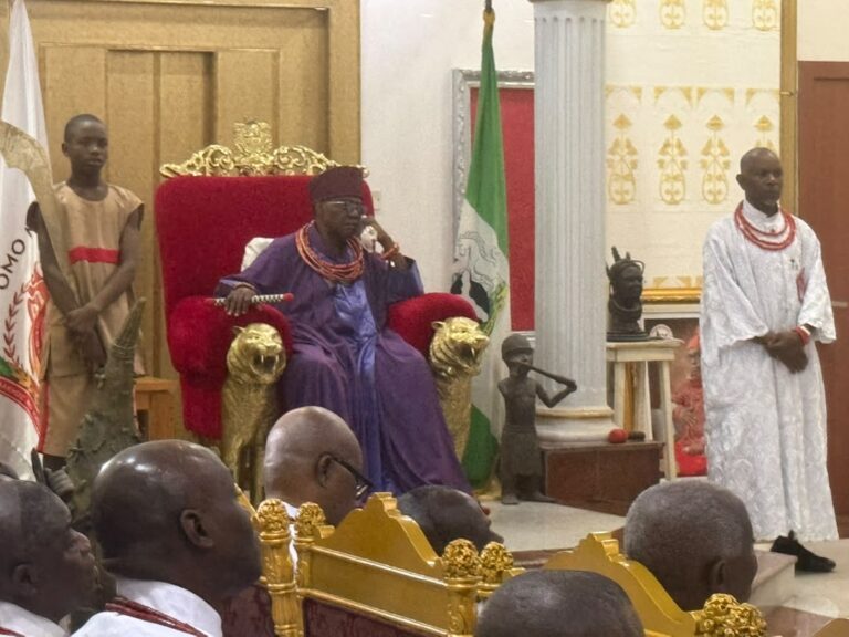 2027 Obaof Benin endorses Tinubu for second term