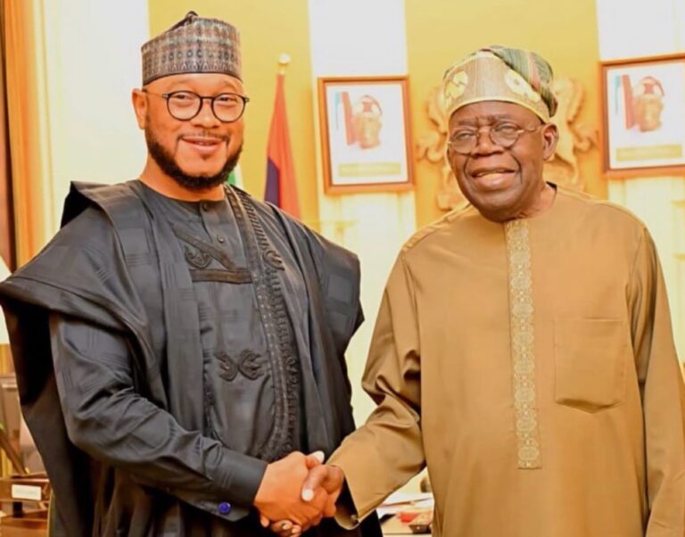 President Bola Tinubu and Zamfara State Governor Dauda Lawal