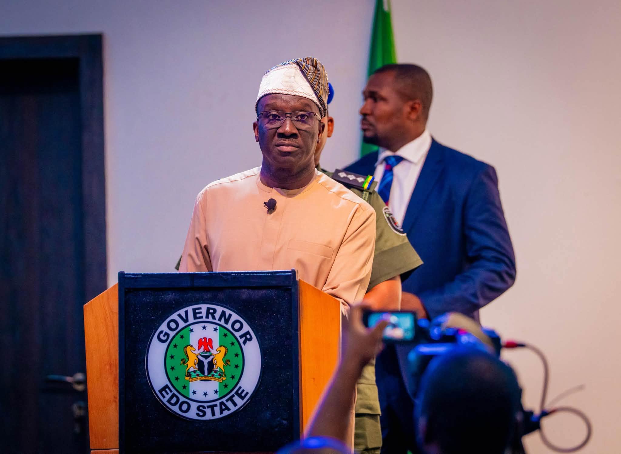 Edo Governor Monday Okpebholo