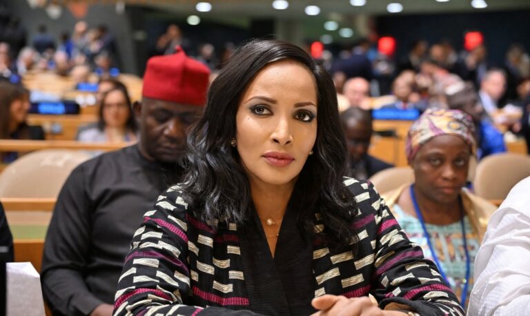 Minister of Foreign Affairs Bianca Odumegwu-Ojukwu