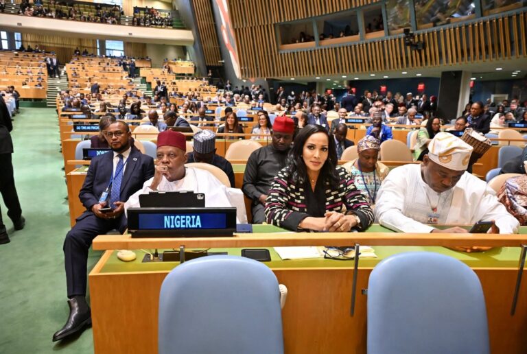 Minister of Foreign Affairs Bianca Odumegwu-Ojukwu