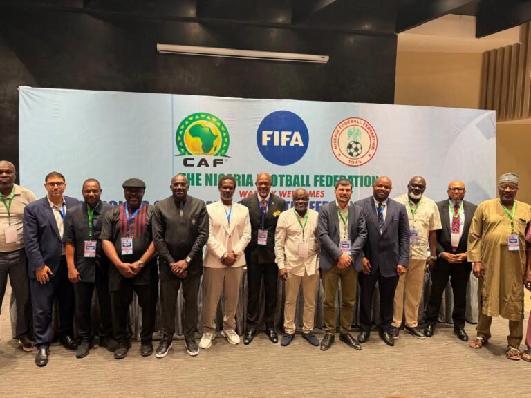 Football reforms: Former NFF big wigs meet FIFA, CAF delegation
