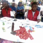 AHF officials during the free screening