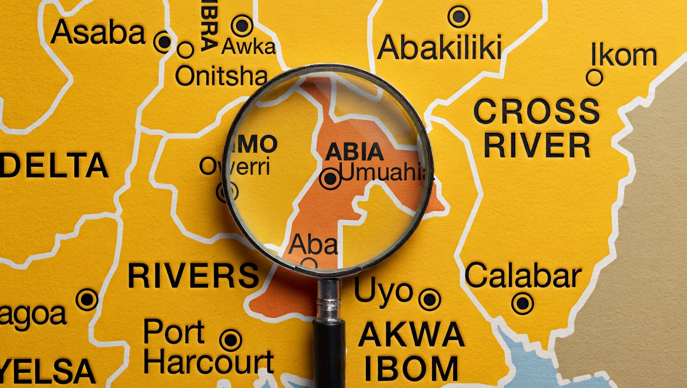 Abia-map