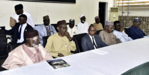 Ahmed (2nd left) and others at the event