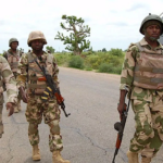 Army troops