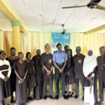 Babaseyi and students at the summit