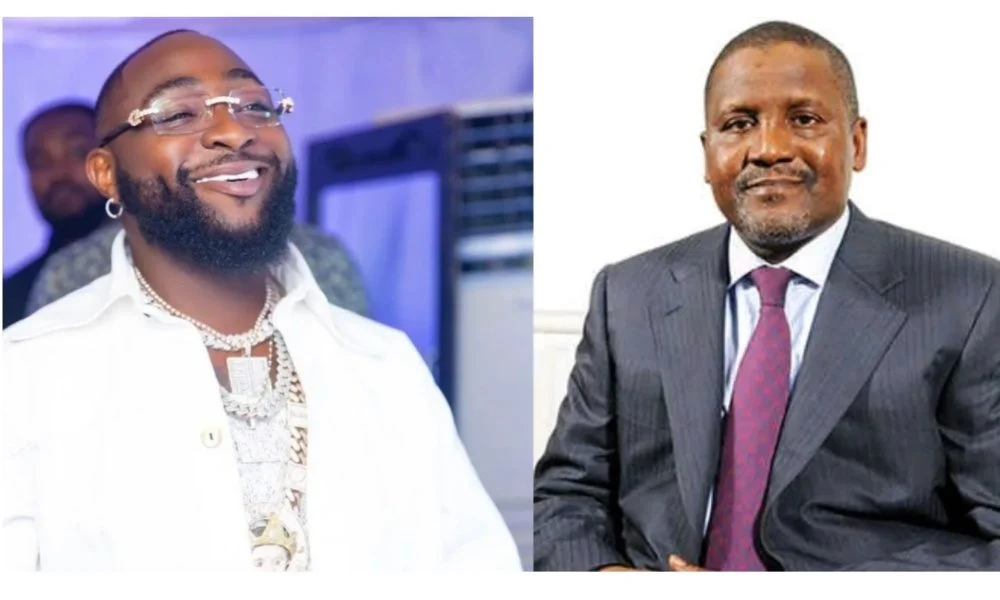 Davido and Dangote