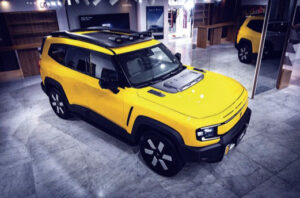 Deepal G318 mid-size, rugged, range-extended electric crossover SUV imbued with an array of luxury features