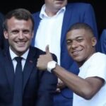 Mbappe and Macron