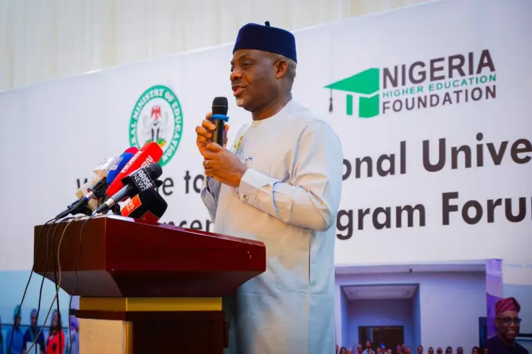 Minister of Education, Dr Tunji Alausa