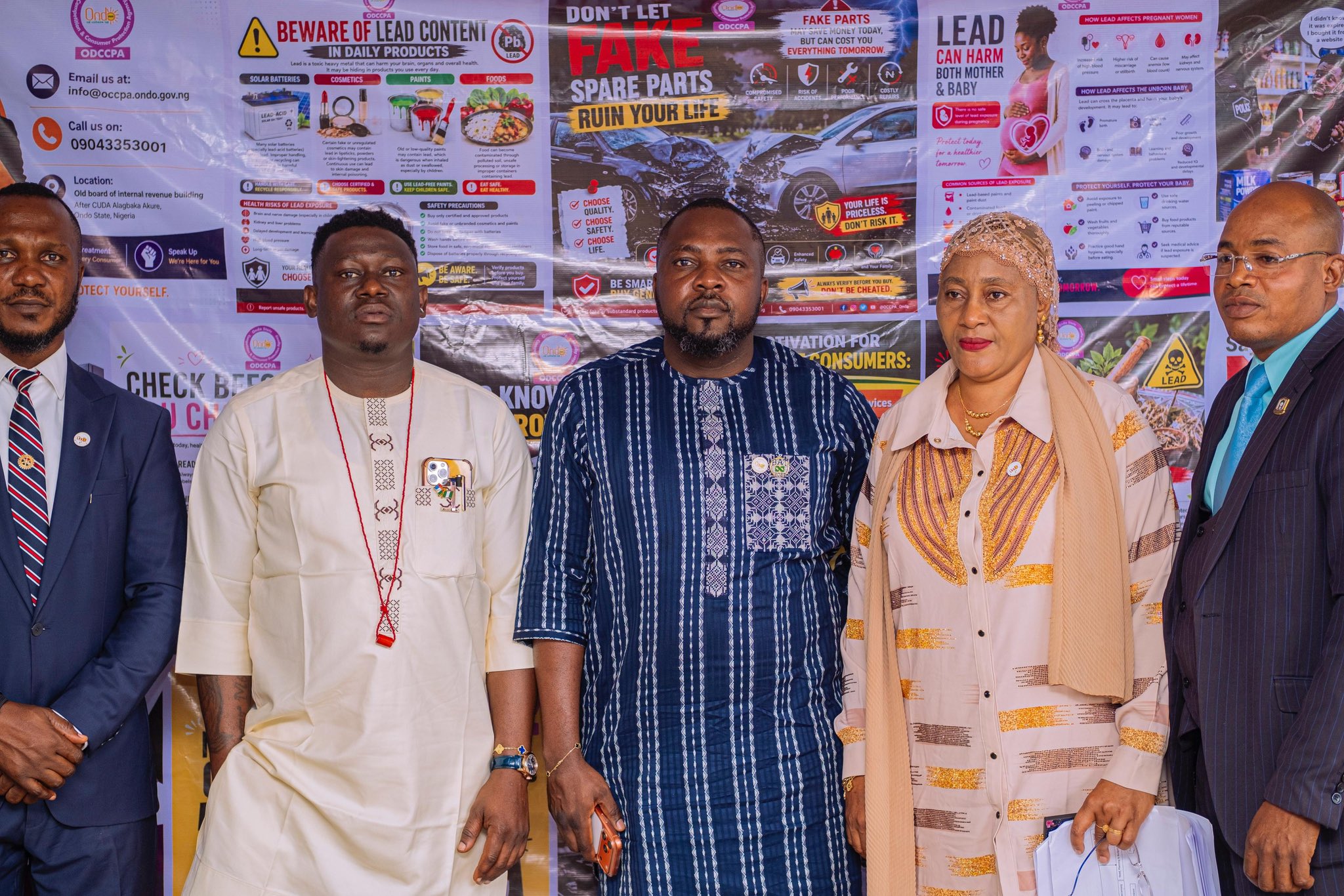The Executive Chairman, Ondo State Competition and Consumer Protection Agency (ODCCPA), Oluyemi Fasipe
