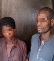 Muhammadu Abubakar, an adult, and Jayun Danali, aged 17,