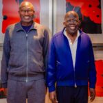 Tinubu and Otedola in Paris, France