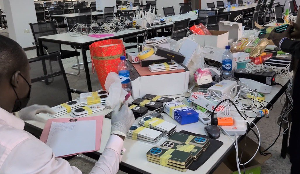 EFCC secures final forfeiture of 431 phones linked to Chinese cyber-fraud syndicate