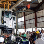 Heavy duty truck assembly at Lanre Shittu Motors, Lagos