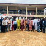 NANS leadership visit to Ogun State Polytechnic for Health, Ilese-Ijebu