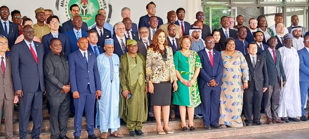 Minister of Foreign Affairs Bianca Odumegwu-Ojukwu