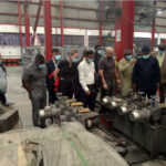 Inside Mikano brake pads factory at Karameh City, near Lagos