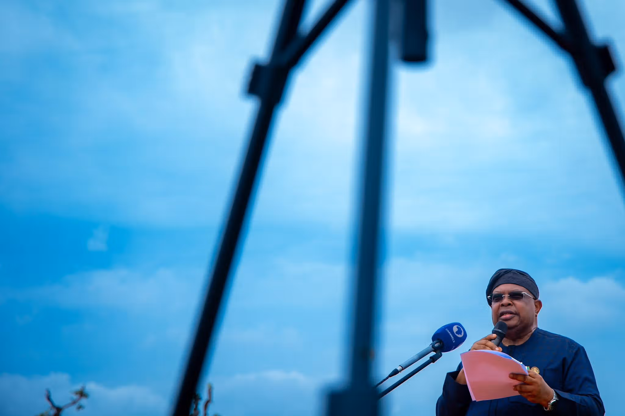 Minister of Power Joseph Tegbe