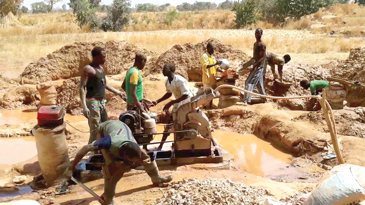 Nigerian miners