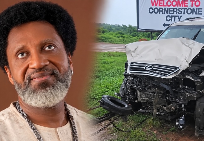 Nollywood actor Ricardo Agbor involved in Ibadan car accident
