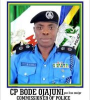 Ogun State Commissioner of Police Bode Ojajuni