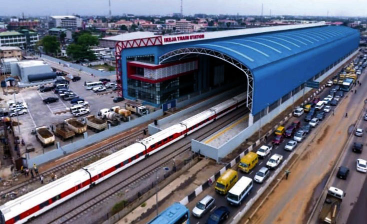 Outlook of Ikeja railway terminus