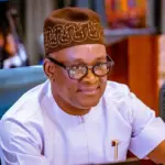 Minister of State for Industries, Senator John Enoh