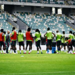 Super Eagles in training camp.