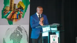 Minister of State for Industry John Owan Enoh