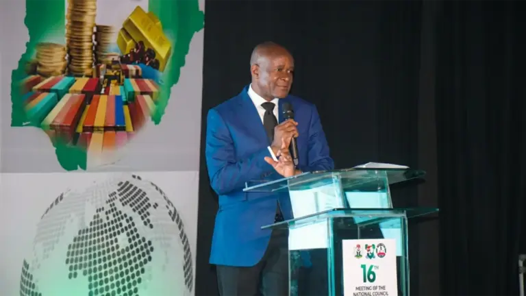 Minister of State for Industry John Owan Enoh