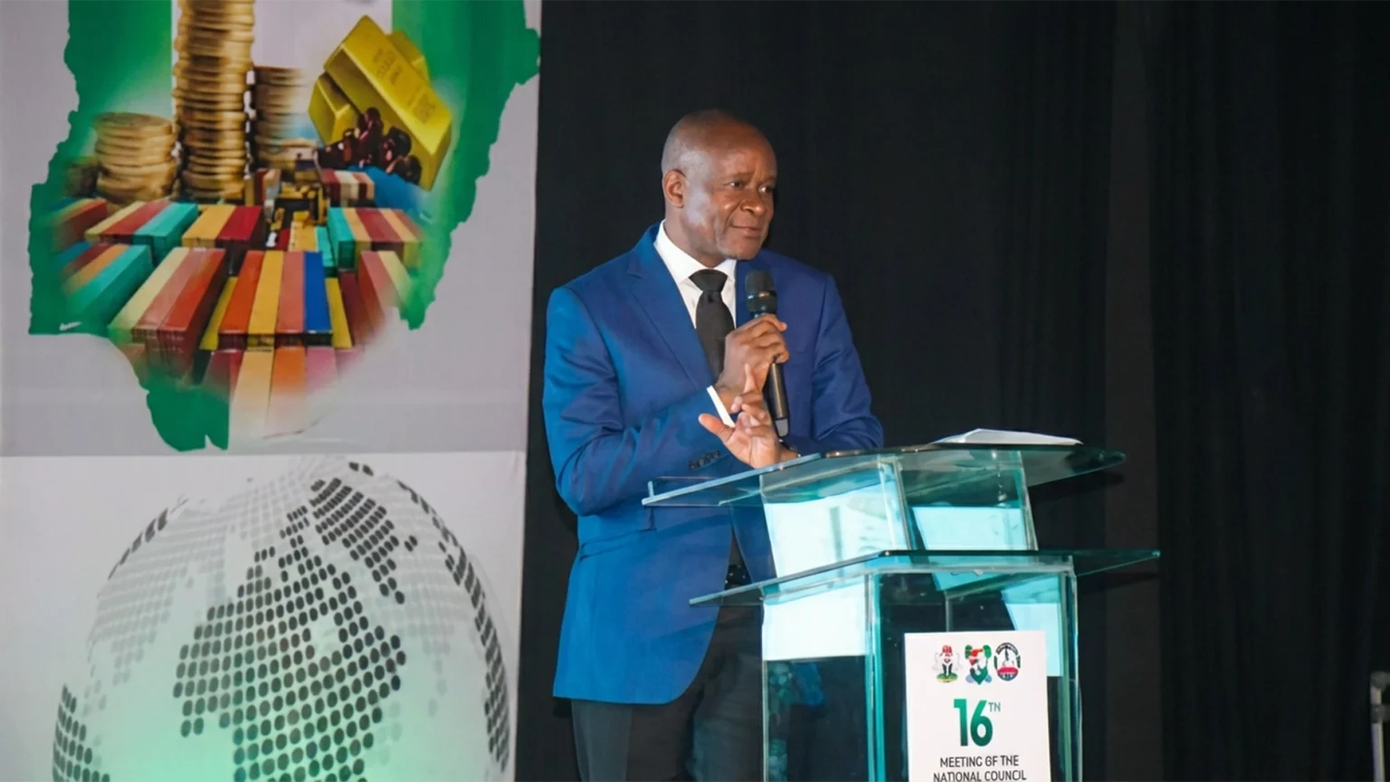 Minister of State for Industry John Owan Enoh
