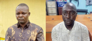 The two suspected kingpins, Lateef and Amadu