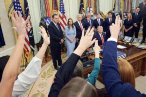 Trump can restrict CNN, MS NOW, Politico access to White House — DOJ