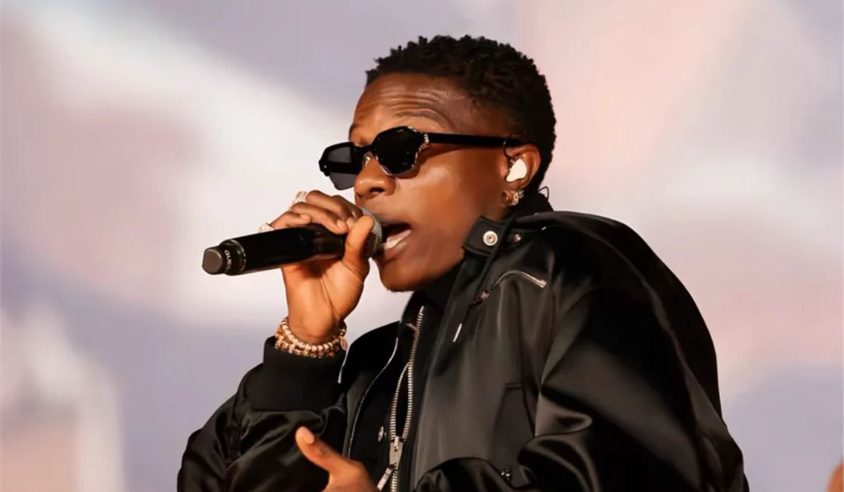 Wizkid performs