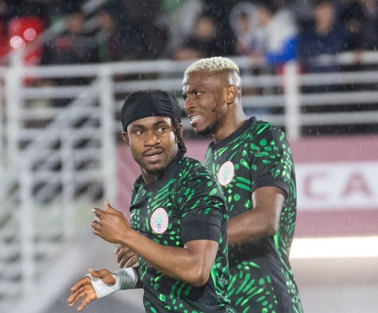 Victor Osimhen and Ademola Lookman