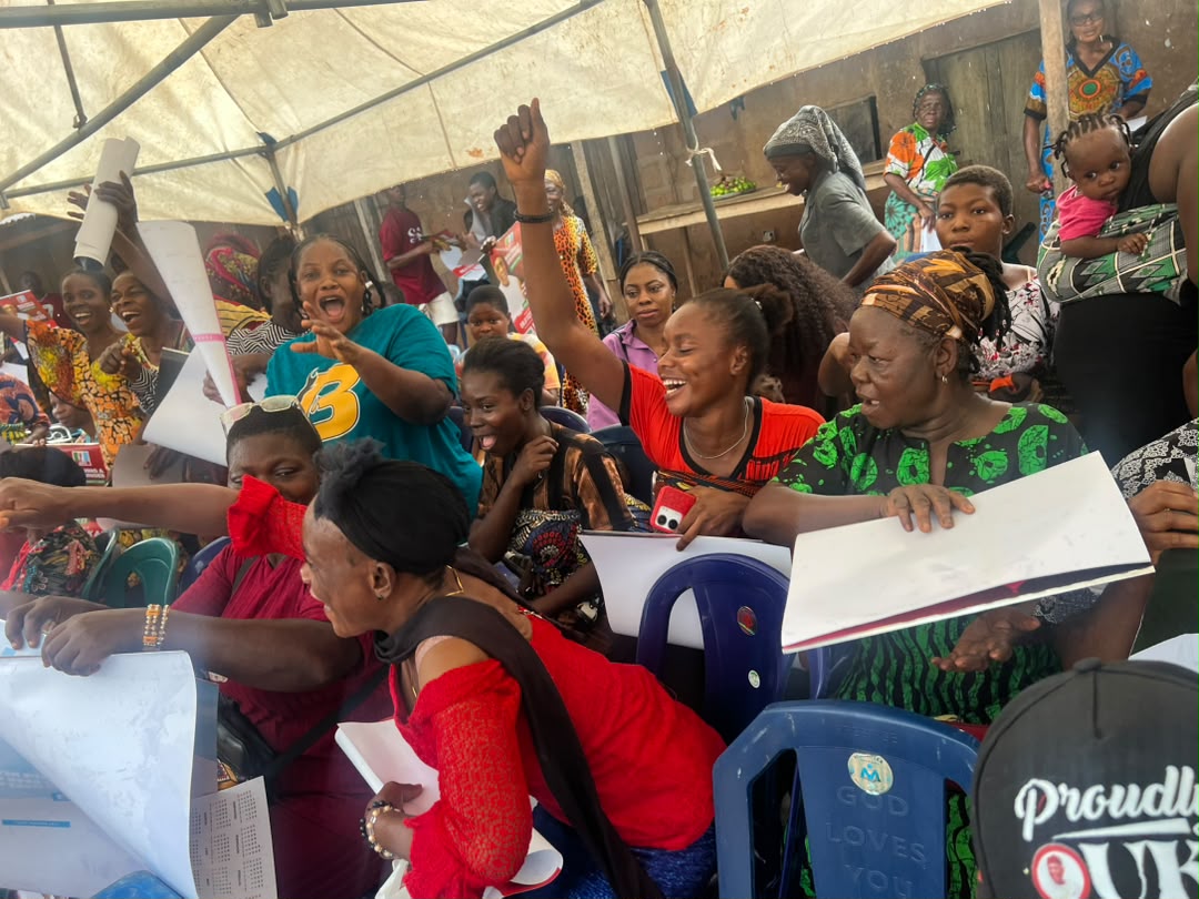 Abia North 2027: Constituents defy heavy downpour, turn out en masse for Sen Kalu, back lawmaker's re-election bid