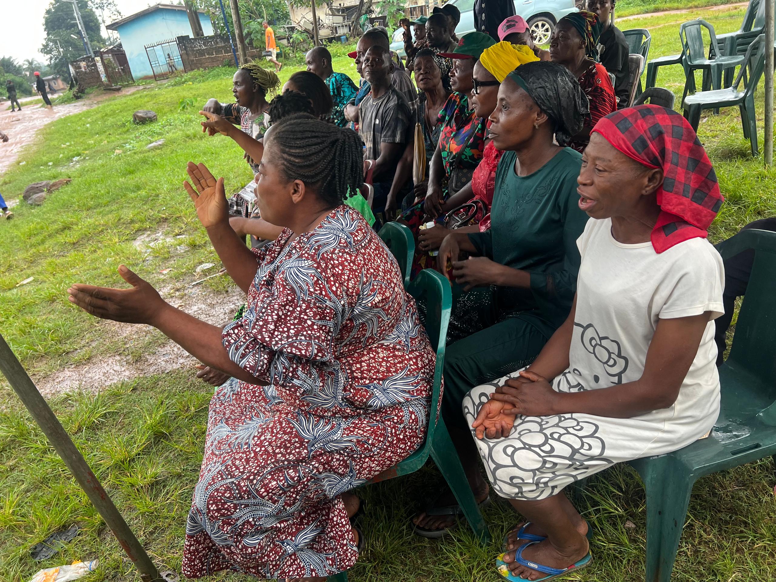Abia North 2027: Constituents defy heavy downpour, turn out en masse for Sen Kalu, back lawmaker's re-election bid
