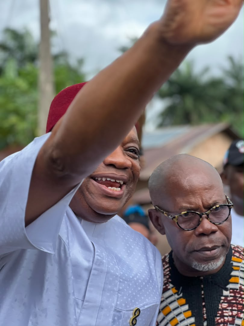 Abia North 2027: Constituents defy heavy downpour, turn out en masse for Sen Kalu, back lawmaker's re-election bid
