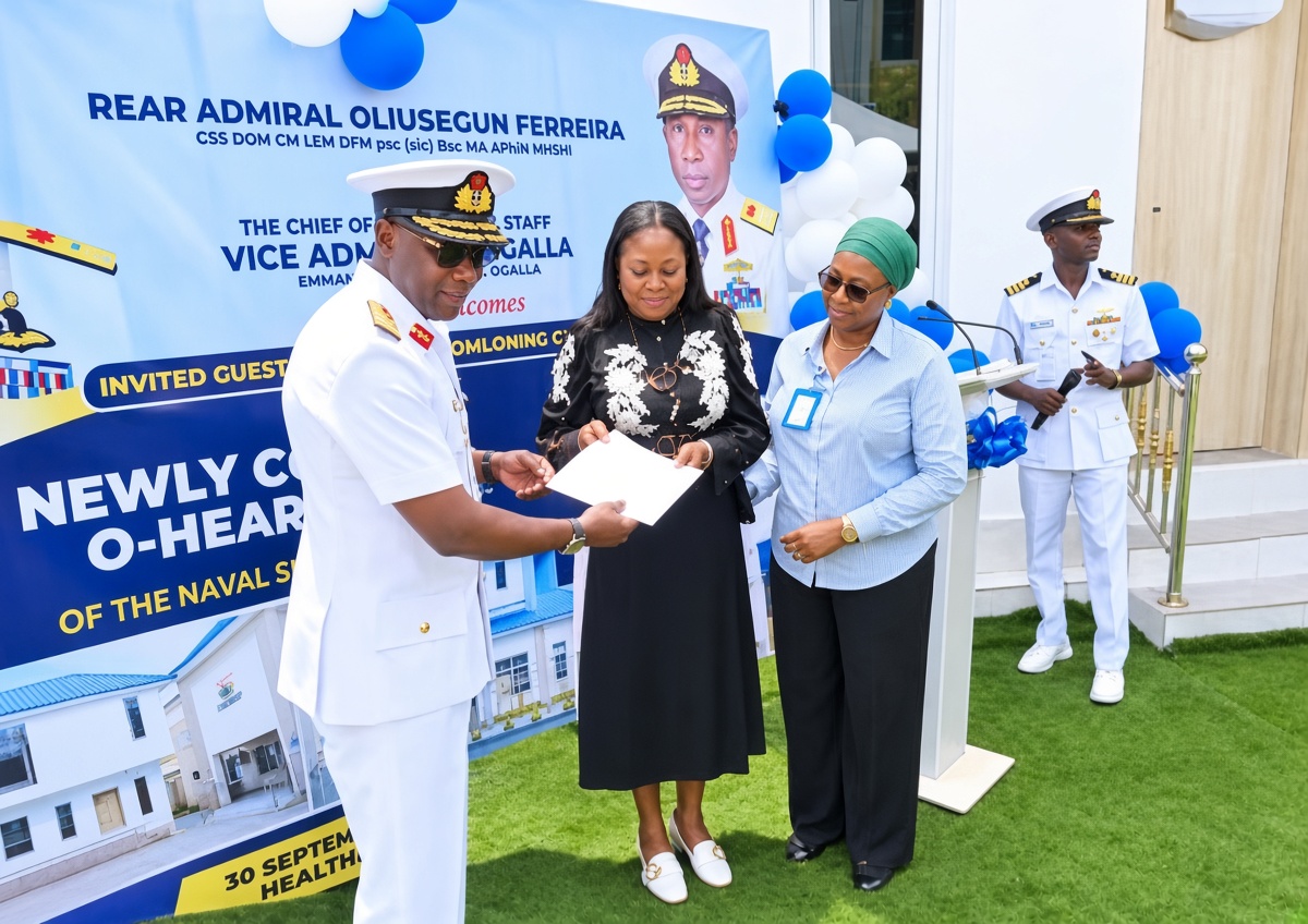 Navy hands over health facilities to Lagos government