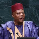 Vice President Kashim Shettima, delivering Nigeria’s statement on behalf of President Bola Tinubu to the General Debate of the 81st Session of the United Nations General Assembly in New York, United States, Thursday night