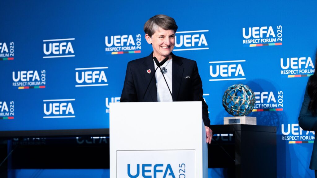 UEFA Vice President Laura McAllister