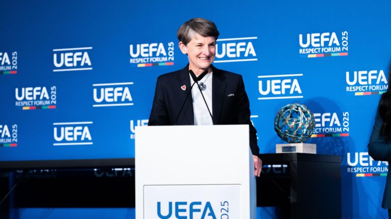UEFA Vice President Laura McAllister