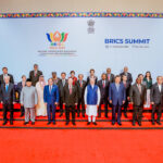 Vice-President Kashim Shettima and Prime Minister of Indian, Minister Narendra Modi at the ongoing 18th Edition of BRICS Leaders’ Summit in New Delhi, India on Sunday, 13-09-2026